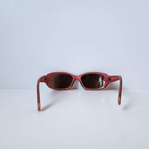 Maui Jim Sunglasses Punchbowl MJ219 12 Pink Brown Woodgrain 54-17-135 Italy - Picture 4 of 8